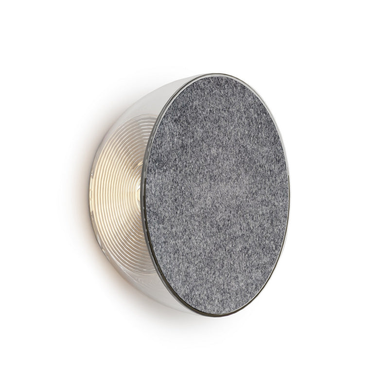 Koncept RMW-06-SW-CCF-HW LED Wall Sconce, Charcoal Felt