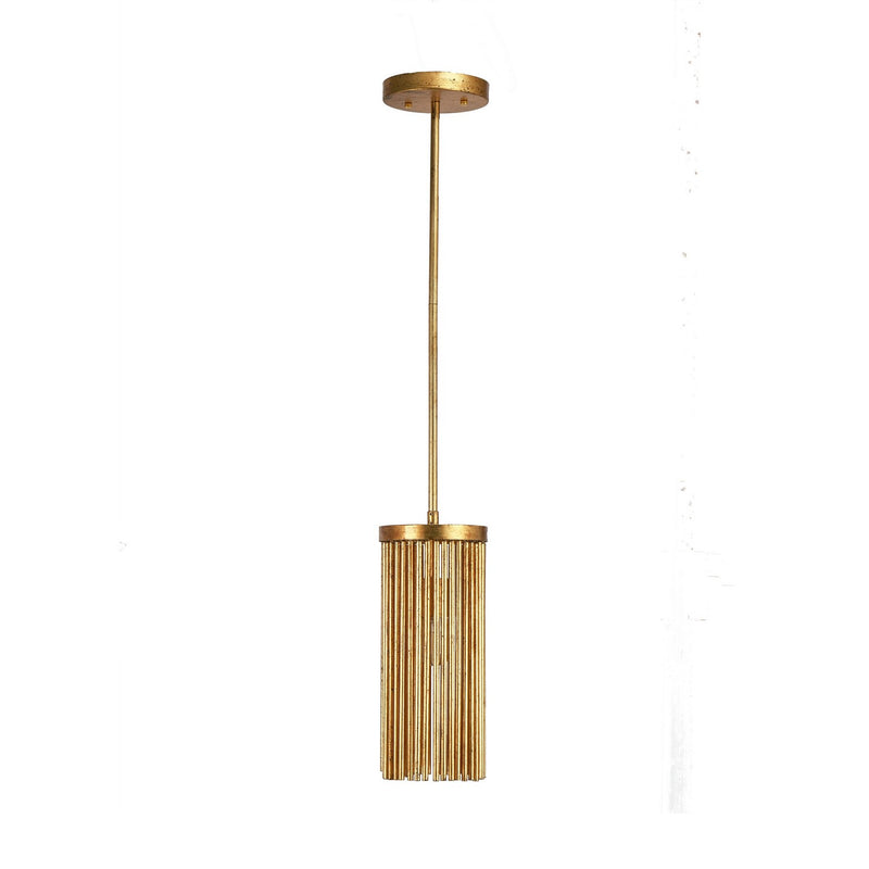 Terracotta Designs P25113-1 One Light Pendant, Brushed Nickel
