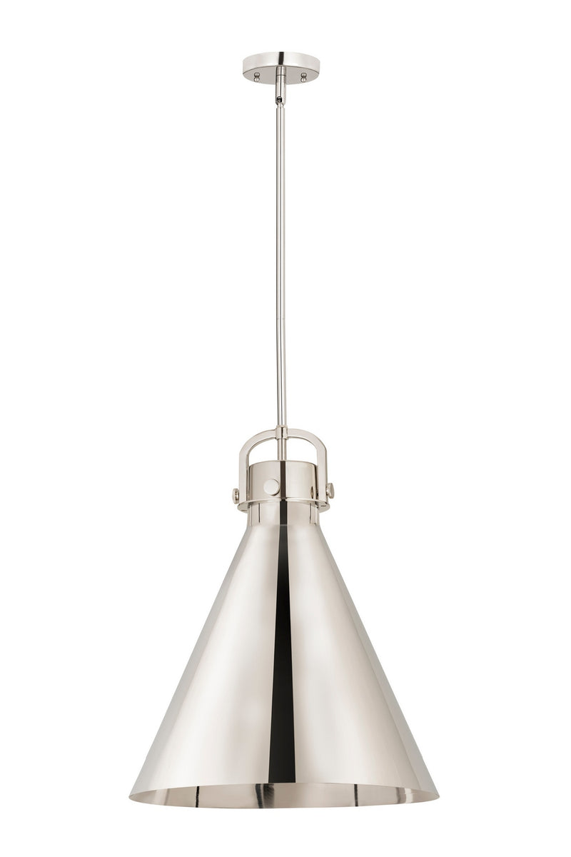 Innovations 410-1SL-PN-M411-18PN One Light Pendant, Polished Nickel