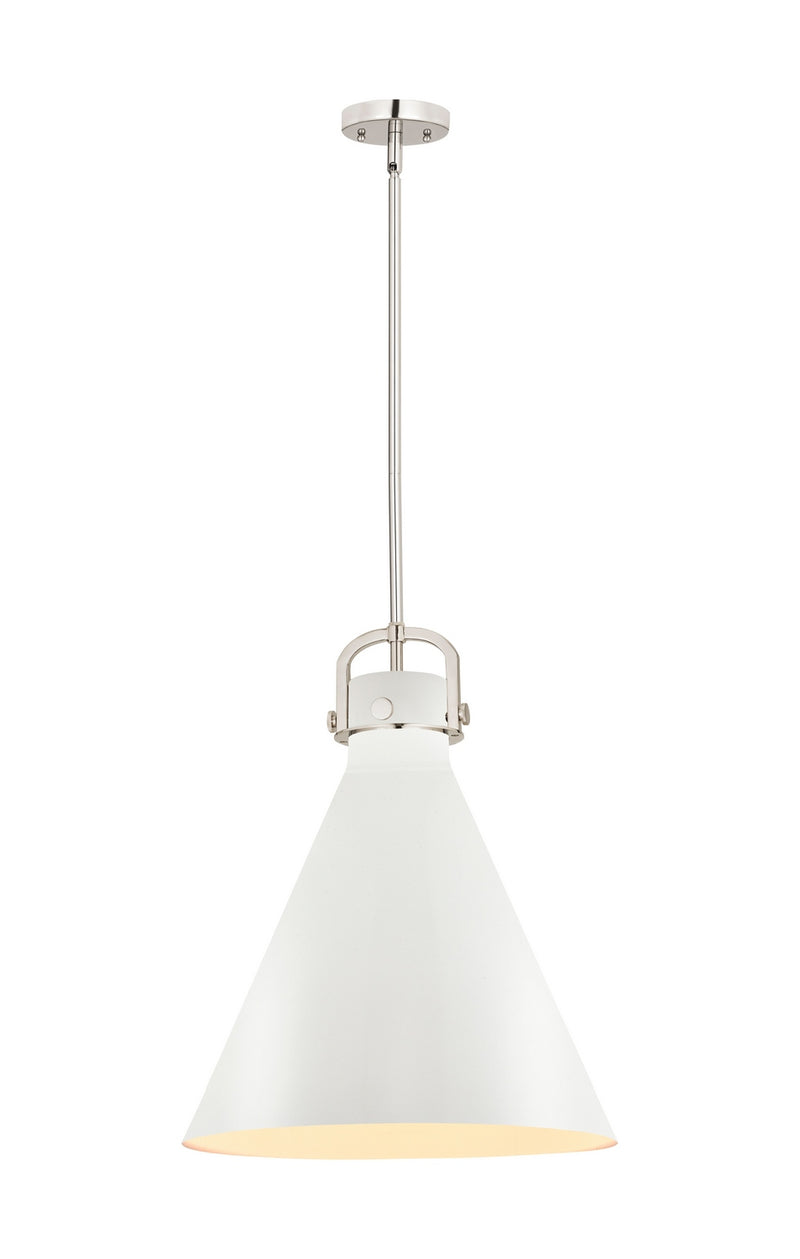 Innovations 410-1SL-PN-M411-18W One Light Pendant, Polished Nickel