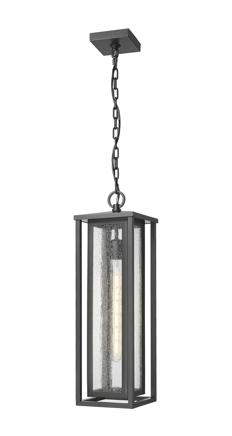 Innovations 9950-1H-BK-23-SDY One Light Pendant, Matte Black