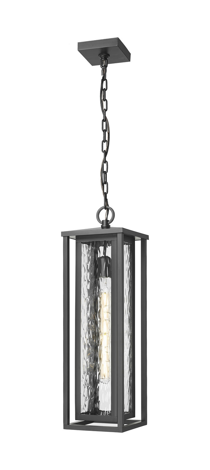Innovations 9950-1H-BK-23-WG One Light Pendant, Matte Black