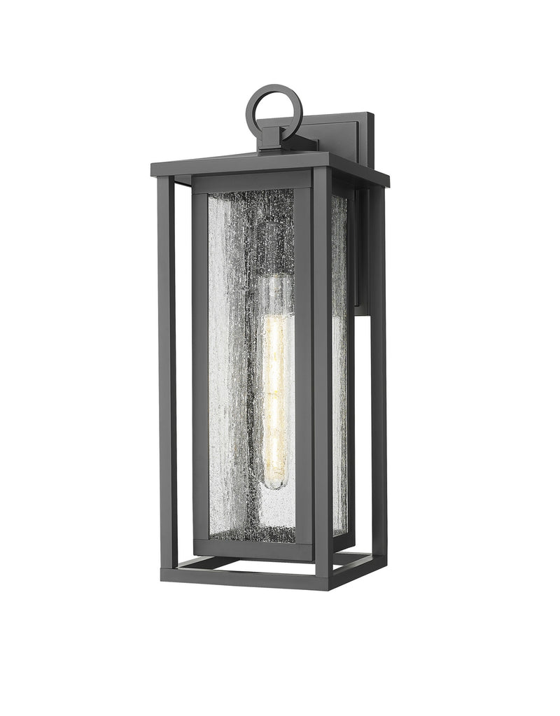 Innovations 9950-1W-BK-18-SDY One Light Wall Sconce, Matte Black
