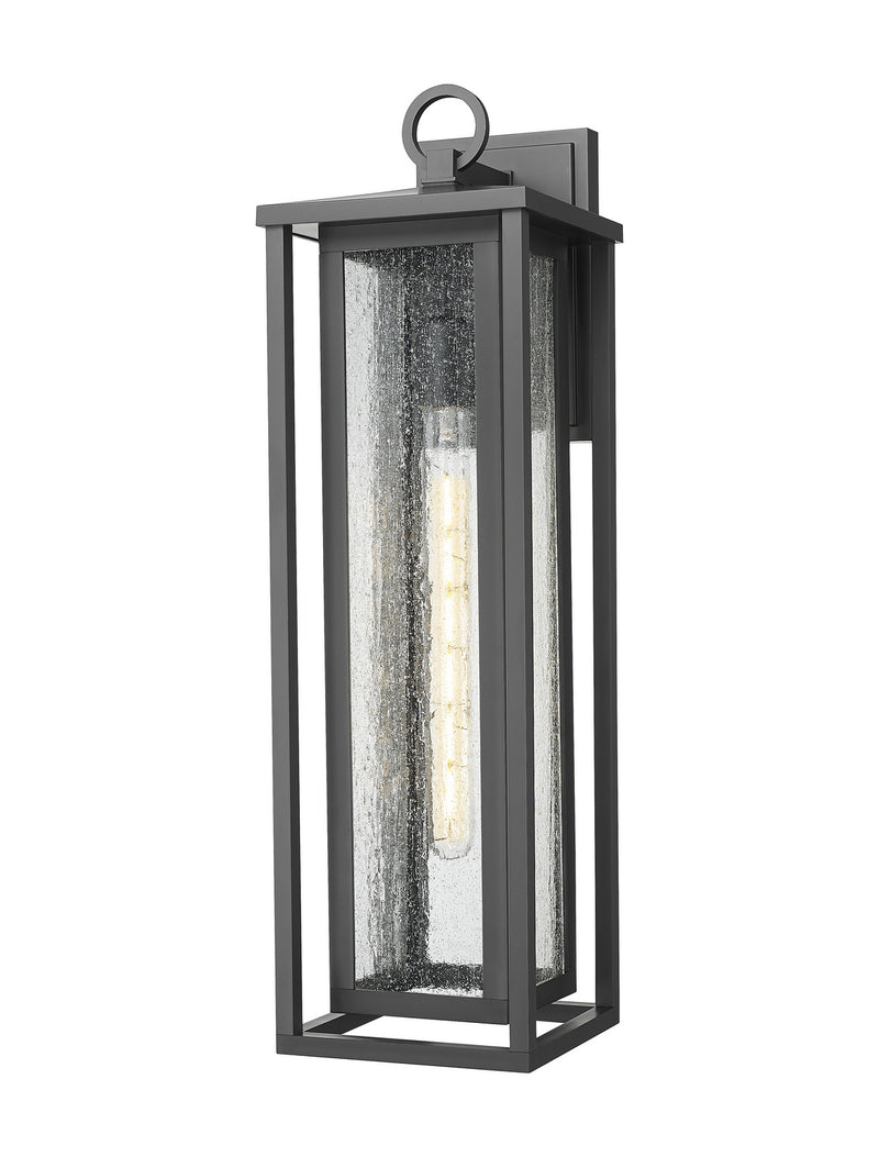 Innovations 9950-1W-BK-23-SDY One Light Wall Sconce, Matte Black