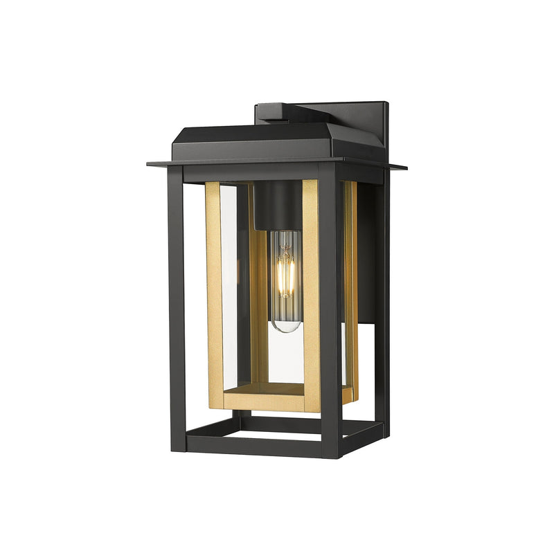 Innovations 9951-1W-BK-13-CG-BR-CL One Light Wall Sconce, Matte Black