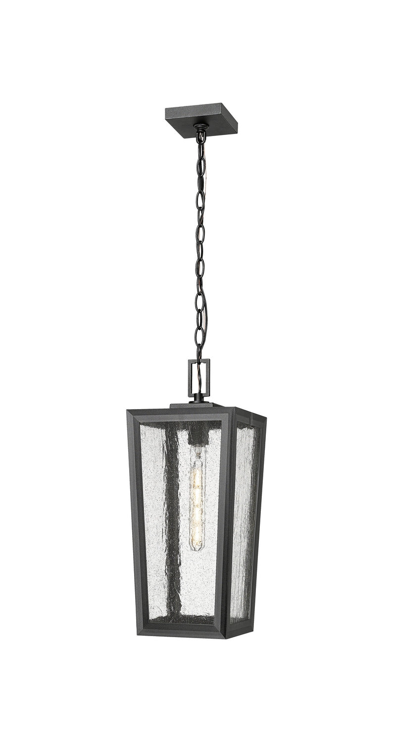 Innovations 9952-1H-BK-20-SDY One Light Pendant, Matte Black