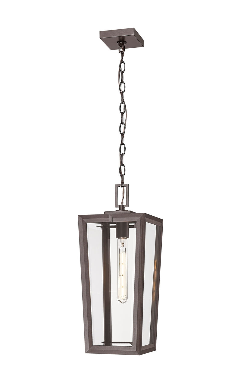 Innovations 9952-1H-BZ-20-CL One Light Pendant, Bronze