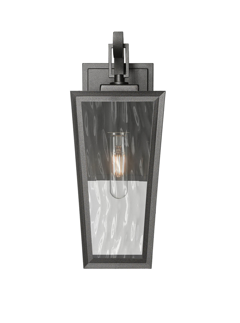 Innovations 9952-1W-BK-14-WG One Light Wall Sconce, Matte Black