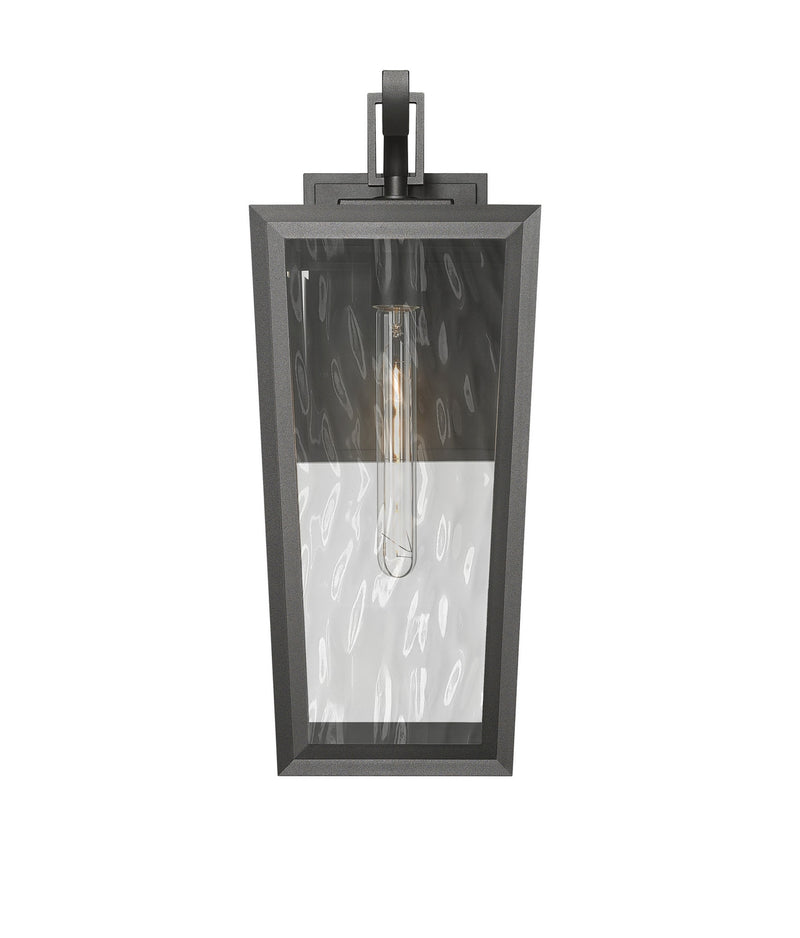 Innovations 9952-1W-BK-21-WG One Light Wall Sconce, Matte Black