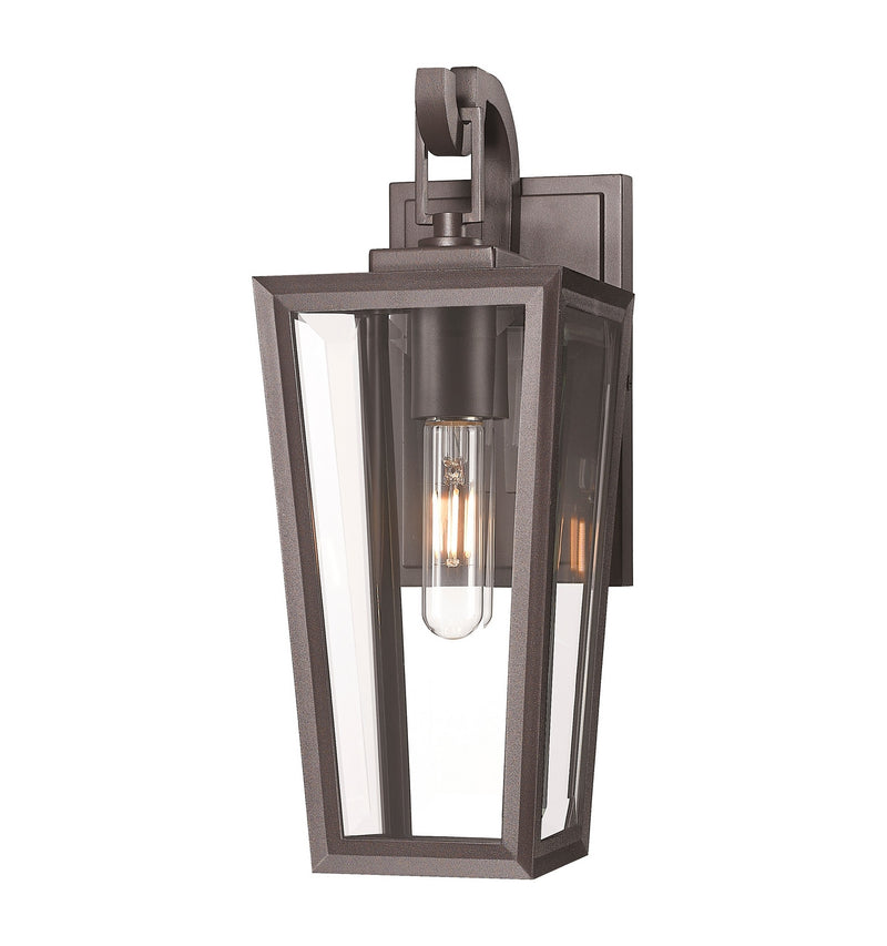 Innovations 9952-1W-BZ-14-CL One Light Wall Sconce, Bronze