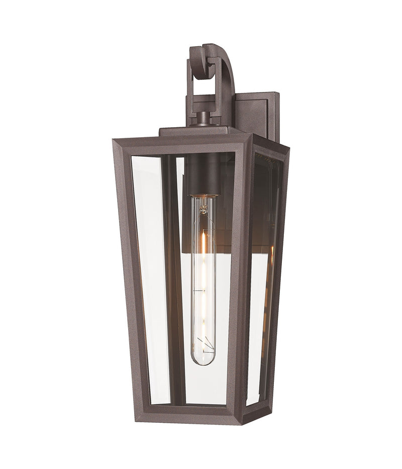 Innovations 9952-1W-BZ-17-CL One Light Wall Sconce, Bronze