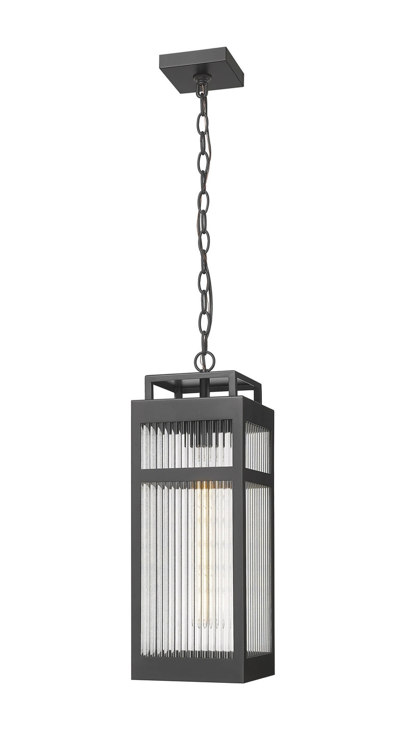 Innovations 9953-1H-BK-20-SCL One Light Pendant, Matte Black