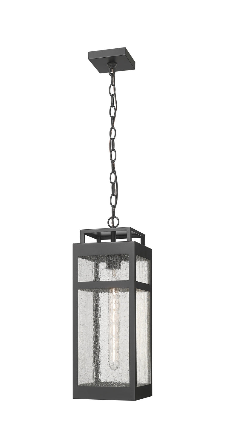 Innovations 9953-1H-BK-20-SDY One Light Pendant, Matte Black