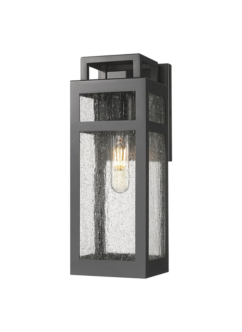 Innovations 9953-1W-BK-13-SDY One Light Wall Sconce, Matte Black