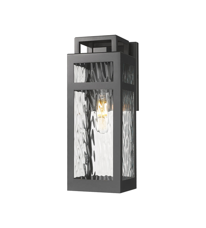 Innovations 9953-1W-BK-13-WG One Light Wall Sconce, Matte Black