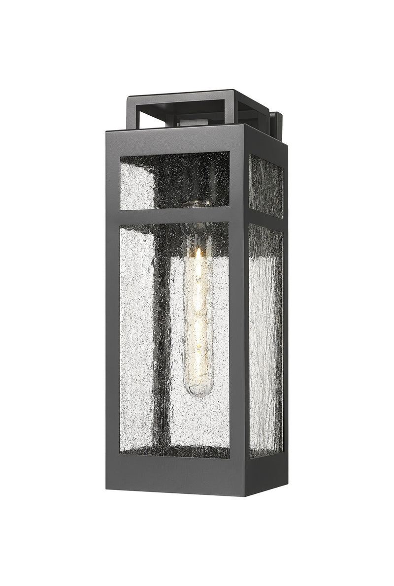Innovations 9953-1W-BK-15-SDY One Light Wall Sconce, Matte Black