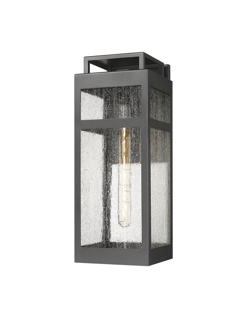 Innovations 9953-1W-BK-18-SDY One Light Wall Sconce, Matte Black