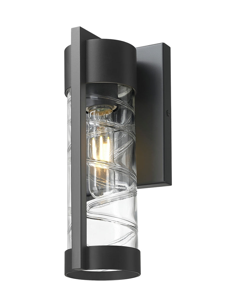 Innovations 9954-1W-BK-10-DE One Light Wall Sconce, Matte Black