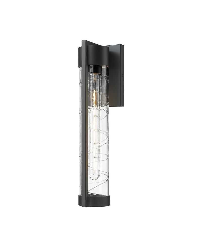 Innovations 9954-1W-BK-16-DE One Light Wall Sconce, Matte Black
