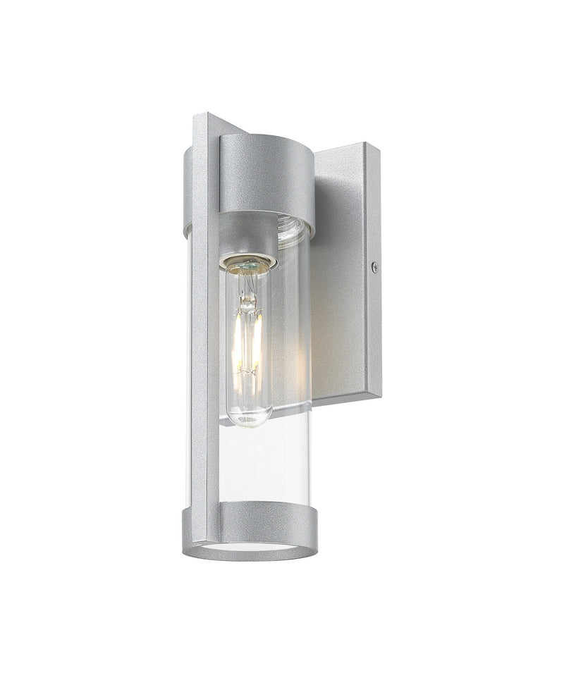 Innovations 9954-1W-SV-10-CL One Light Wall Sconce, Silver