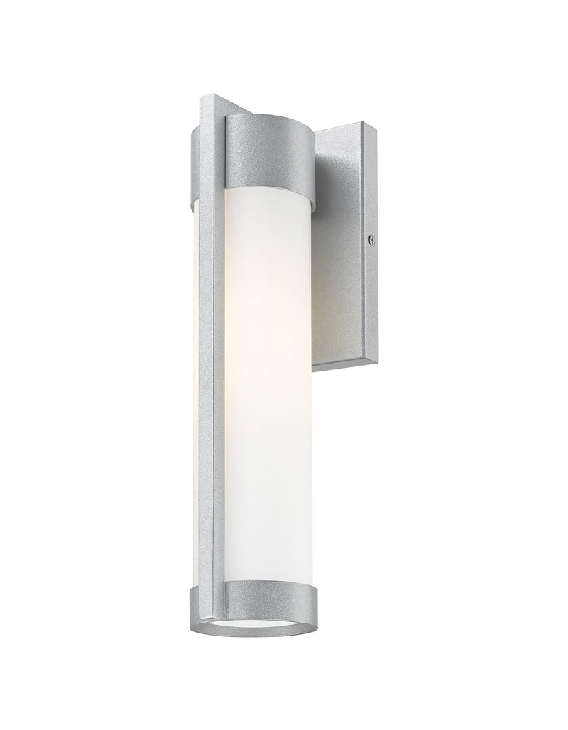 Innovations 9954-1W-SV-13-WH One Light Wall Sconce, Silver