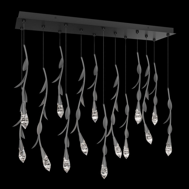 Schonbek S2414L-48OH LED Pendant, Antique Silver
