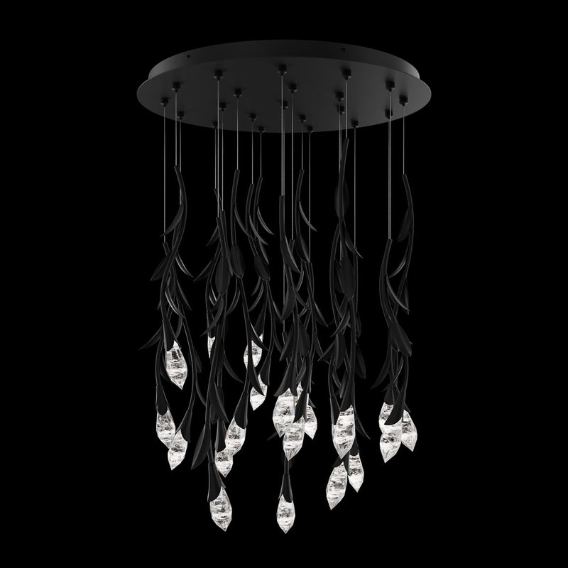 Schonbek S2421-47OH LED Pendant, Antique Pewter