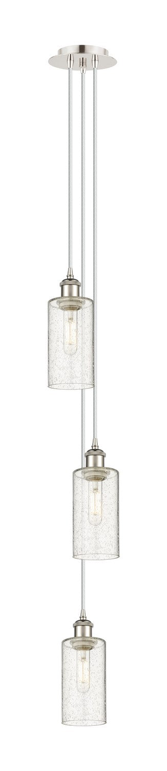 Innovations 103B-3P-PN-G434-7SDY Three Light Pendant, Polished Nickel