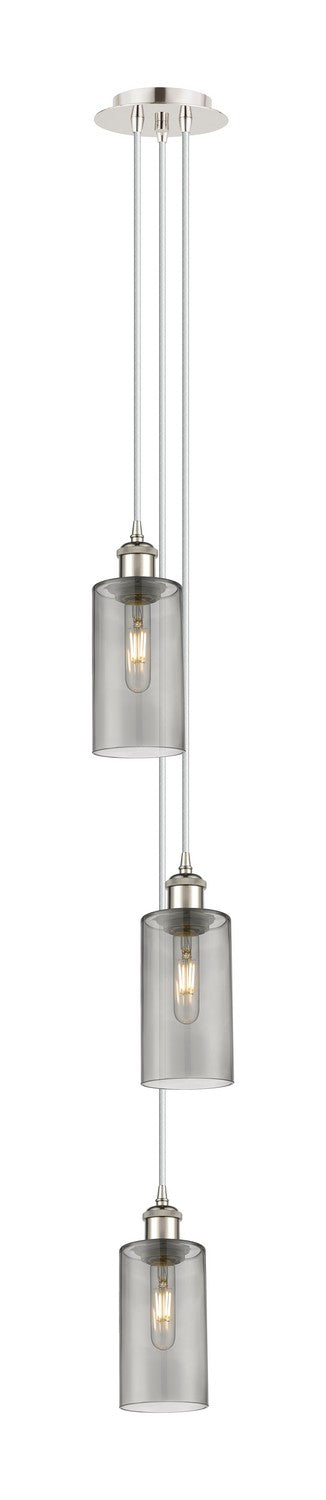 Innovations 103B-3P-PN-G434-7SM Three Light Pendant, Polished Nickel