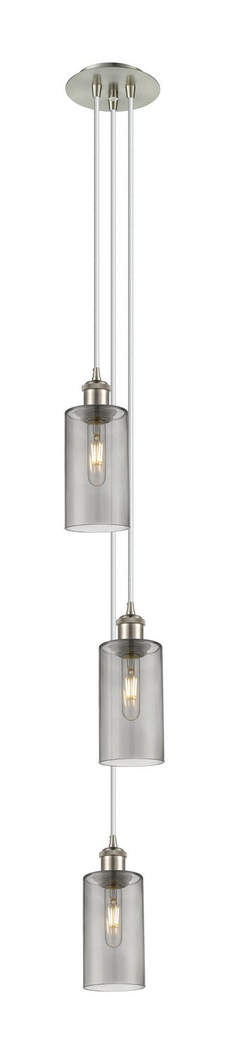 Innovations 103B-3P-SN-G434-7SM Three Light Pendant, Brushed Satin Nickel