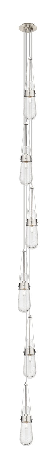 Innovations 106-452-1P-SN-G452-4SDY Six Light Pendant, Brushed Satin Nickel