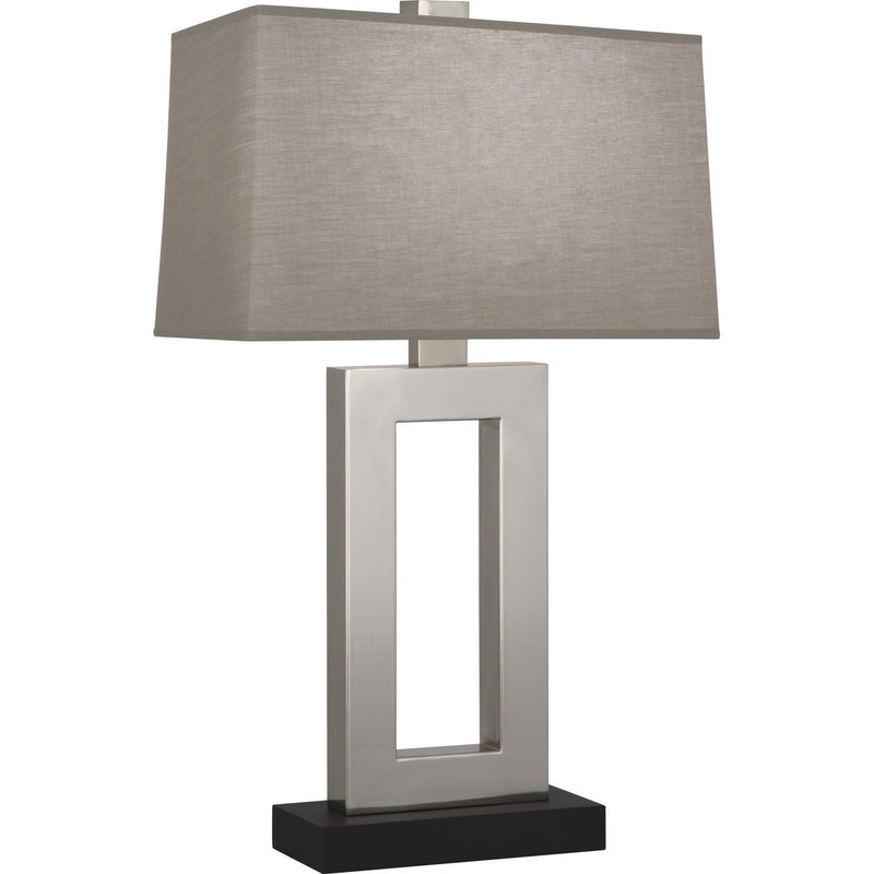 Robert Abbey 104G One Light Table Lamp, Antique Silver