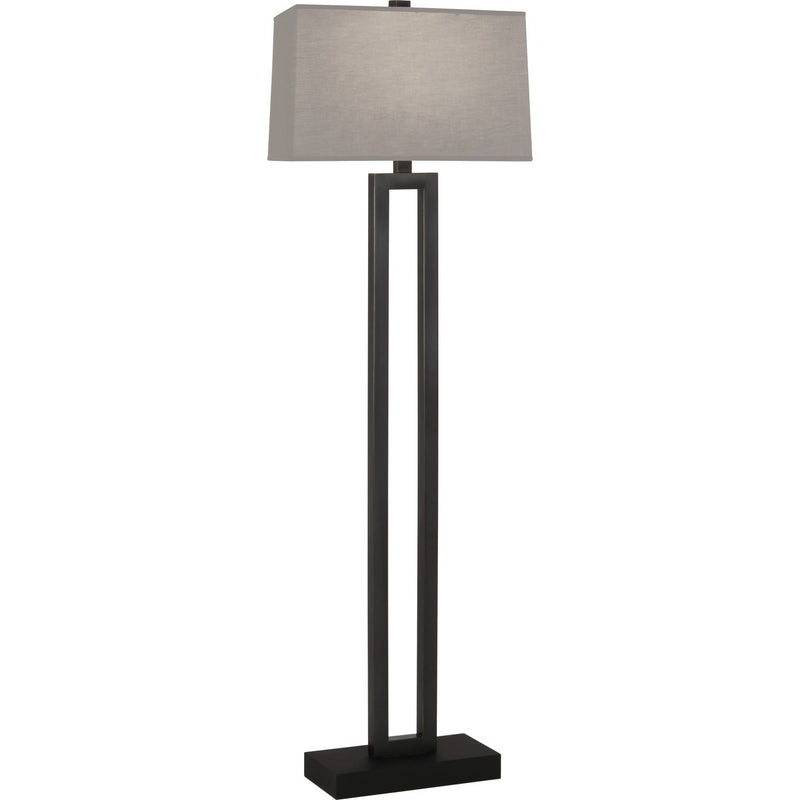 Robert Abbey 107G One Light Floor Lamp, Deep Patina Bronze