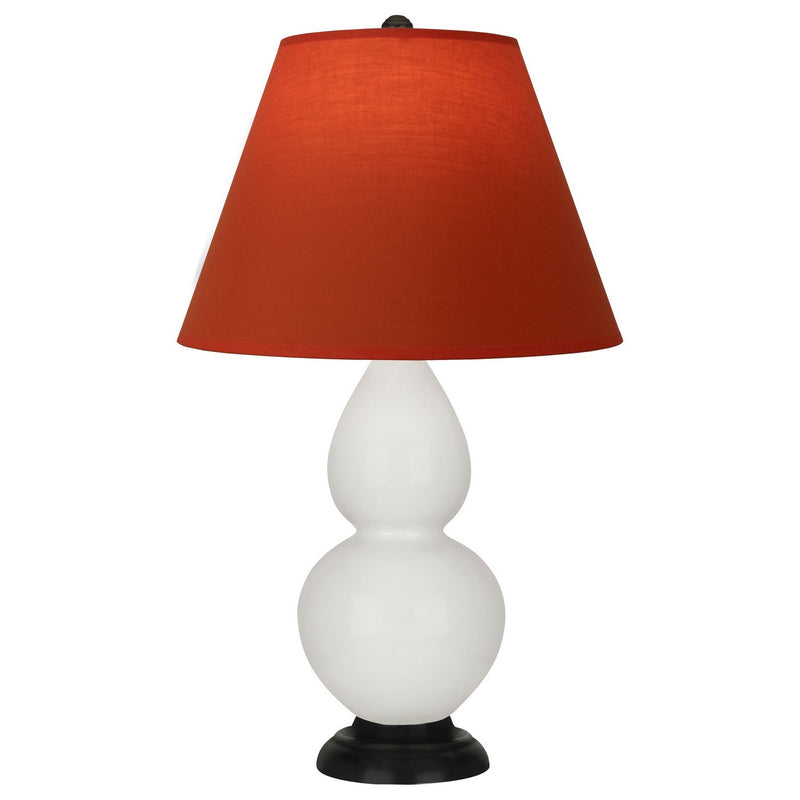 Robert Abbey 1650T One Light Accent Lamp, Lily Glazed Ceramic w/Deep Patina Bronze