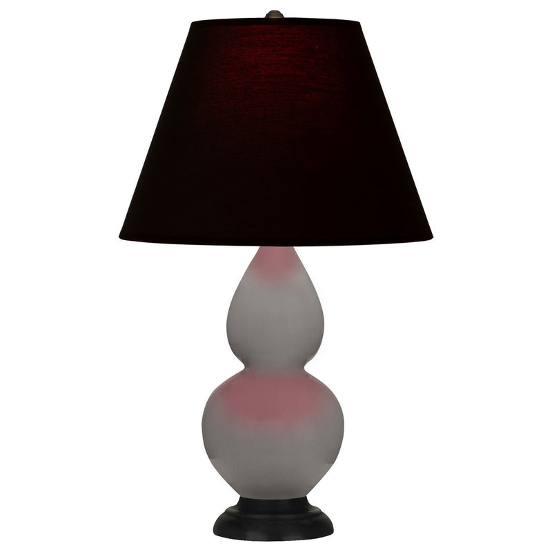 Robert Abbey 1769K One Light Accent Lamp, Smokey Taupe Glazed Ceramic w/Deep Patina Bronze