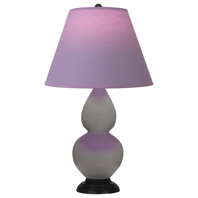 Robert Abbey 1769L One Light Accent Lamp, Smokey Taupe Glazed Ceramic w/Deep Patina Bronze