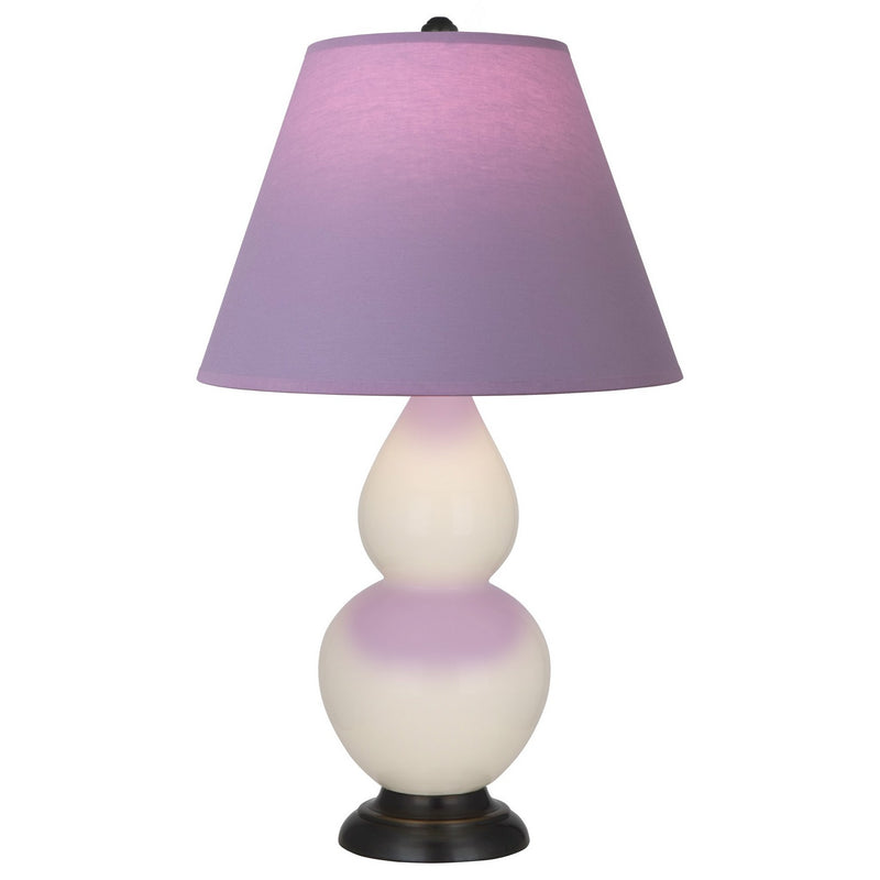 Robert Abbey 1775L One Light Accent Lamp, Bone Glazed Ceramic w/Deep Patina Bronze