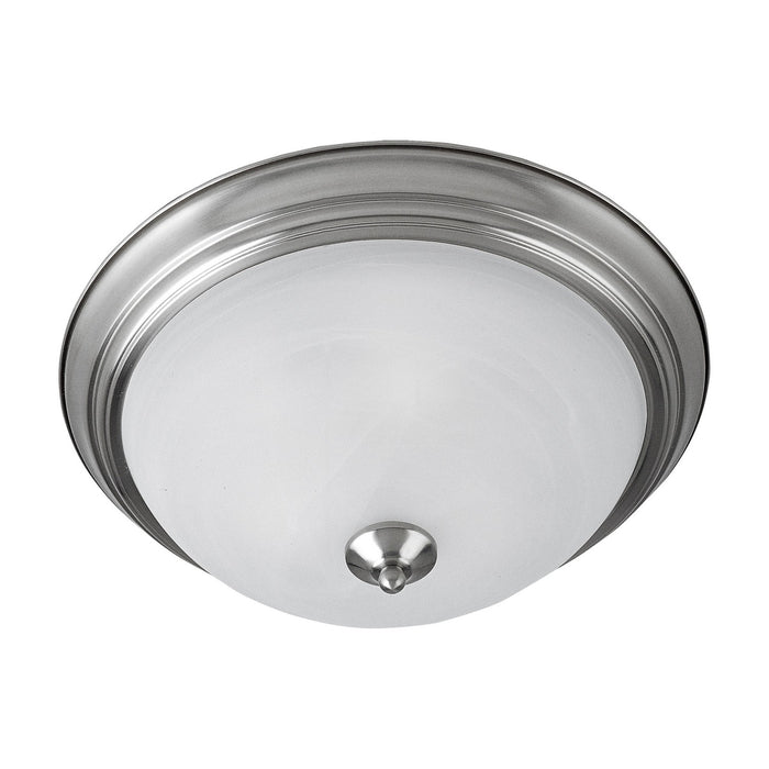 Maxim 5842MRSN Three Light Flush Mount, Satin Nickel