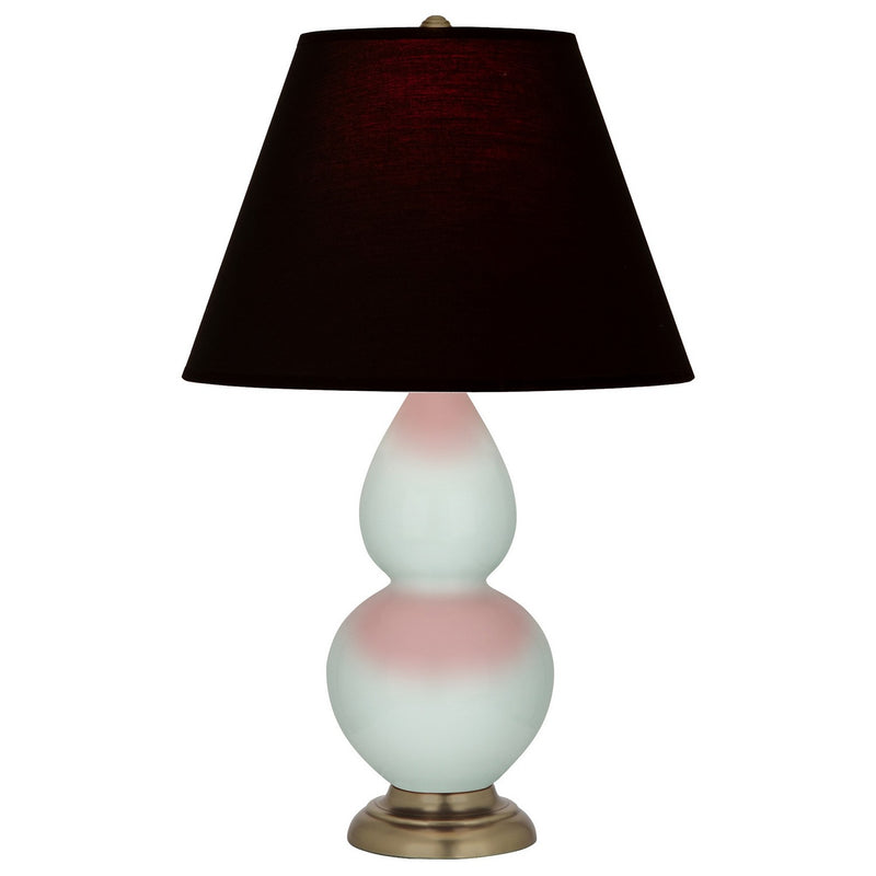 Robert Abbey 1786K One Light Accent Lamp, Celadon Glazed Ceramic w/Antique Natural Brass