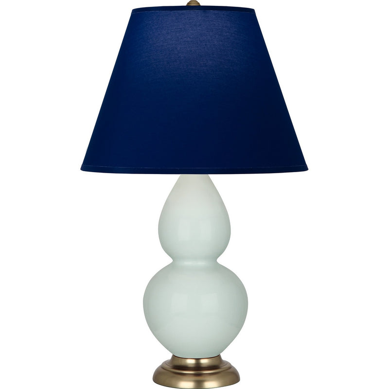 Robert Abbey 1786N One Light Accent Lamp, Celadon Glazed Ceramic w/Antique Natural Brass