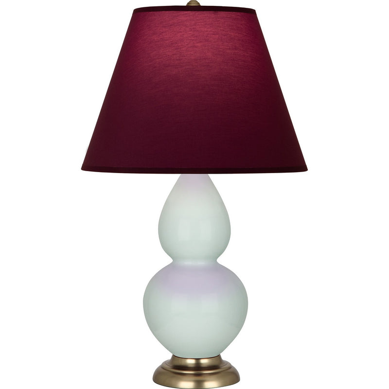 Robert Abbey 1786P One Light Accent Lamp, Celadon Glazed Ceramic w/Antique Natural Brass