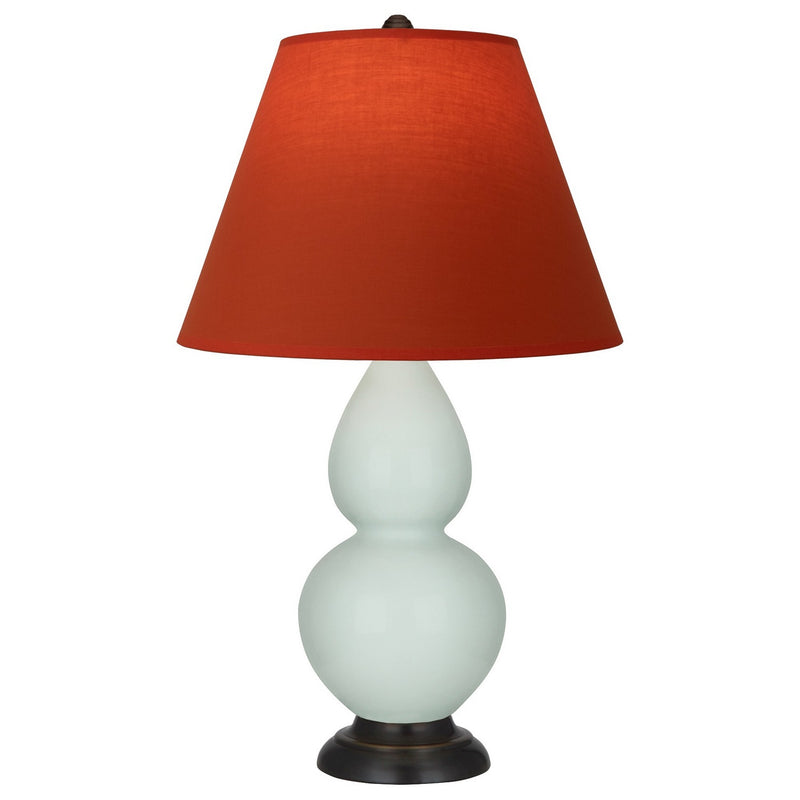 Robert Abbey 1787T One Light Accent Lamp, Celadon Glazed Ceramic w/Deep Patina Bronze