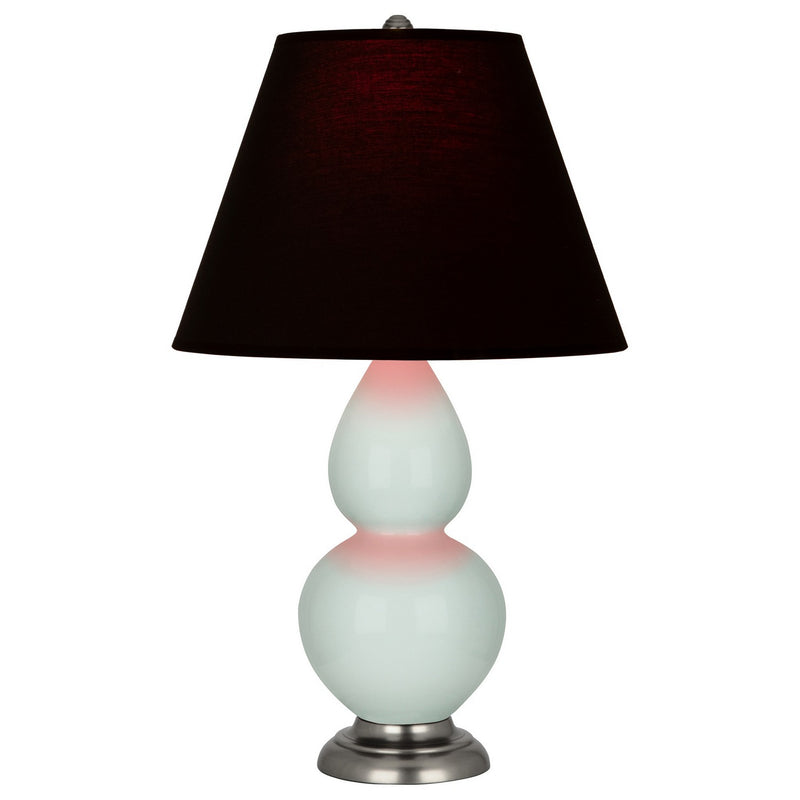 Robert Abbey 1788K One Light Accent Lamp, Celadon Glazed Ceramic w/Antique Silver