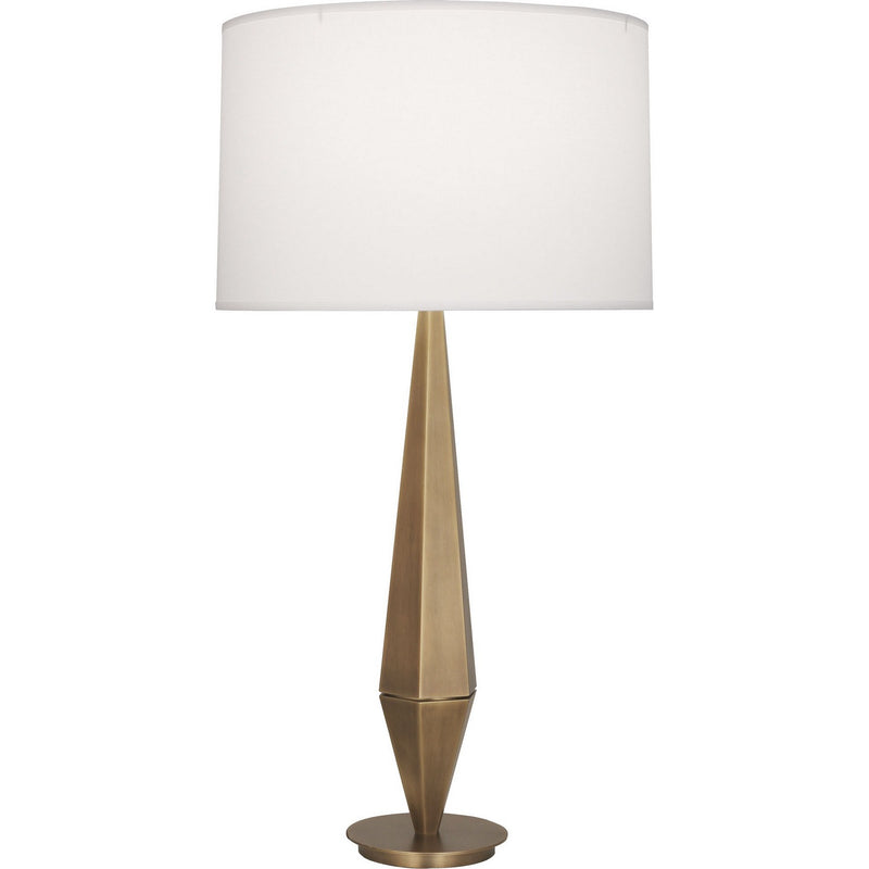 Robert Abbey 253 One Light Table Lamp, Warm Brass