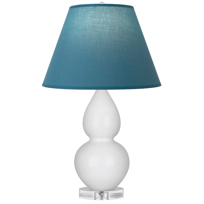Robert Abbey A690B One Light Accent Lamp, Lily Glazed Ceramic w/Lucite