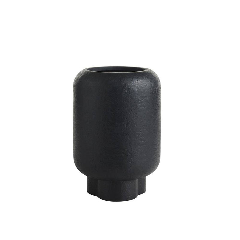 Arteriors AVS14 Outdoor Planter, Matte Black
