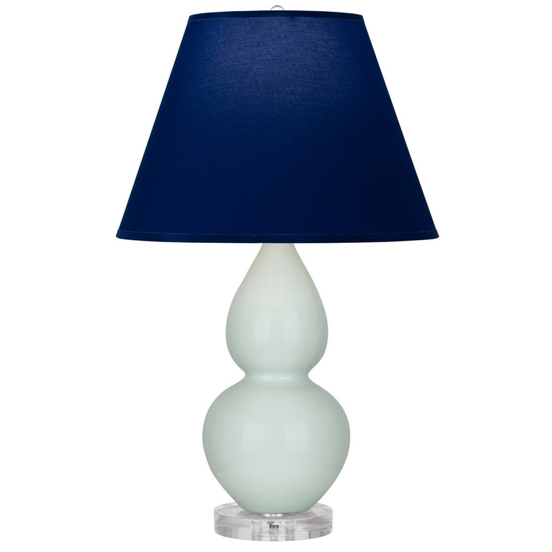 Robert Abbey A788N One Light Accent Lamp, Celadon Glazed Ceramic w/Lucite
