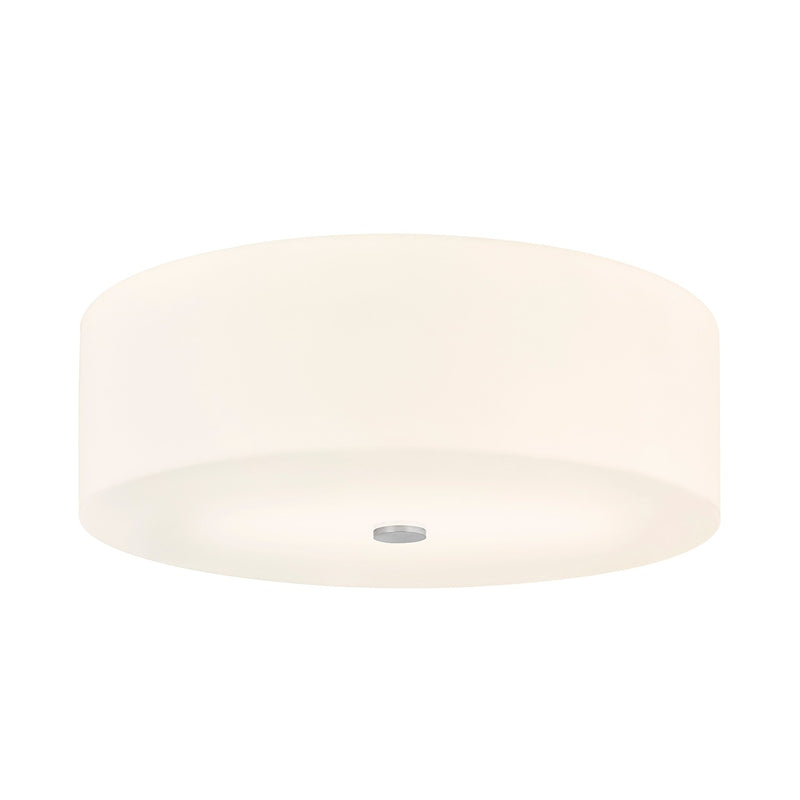 Justice Designs ACR-9732-OPAL-NCKL Five Light Flush-Mount, Brushed Nickel