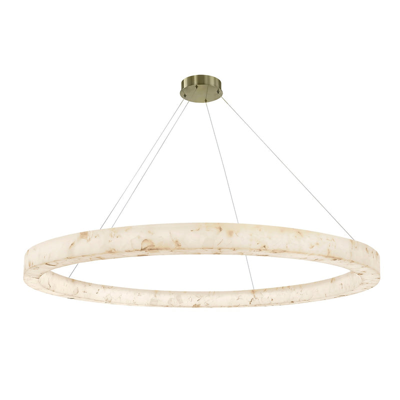 Justice Designs ALR-8229-BRSS LED Pendant, Brushed Brass
