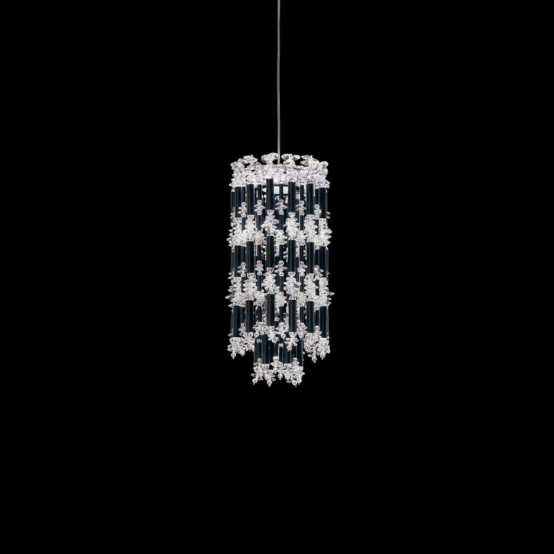 Schonbek S8114-48O LED Mini Pendant, Antique Silver